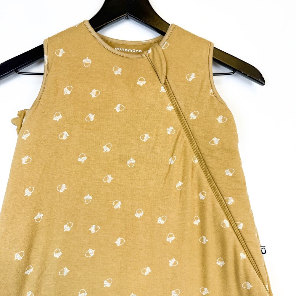 Gunamuna Acorns Sleeveless Sleep Sack Yellow - 9-18 Months 2.6 TOG - Picture 2 of 6